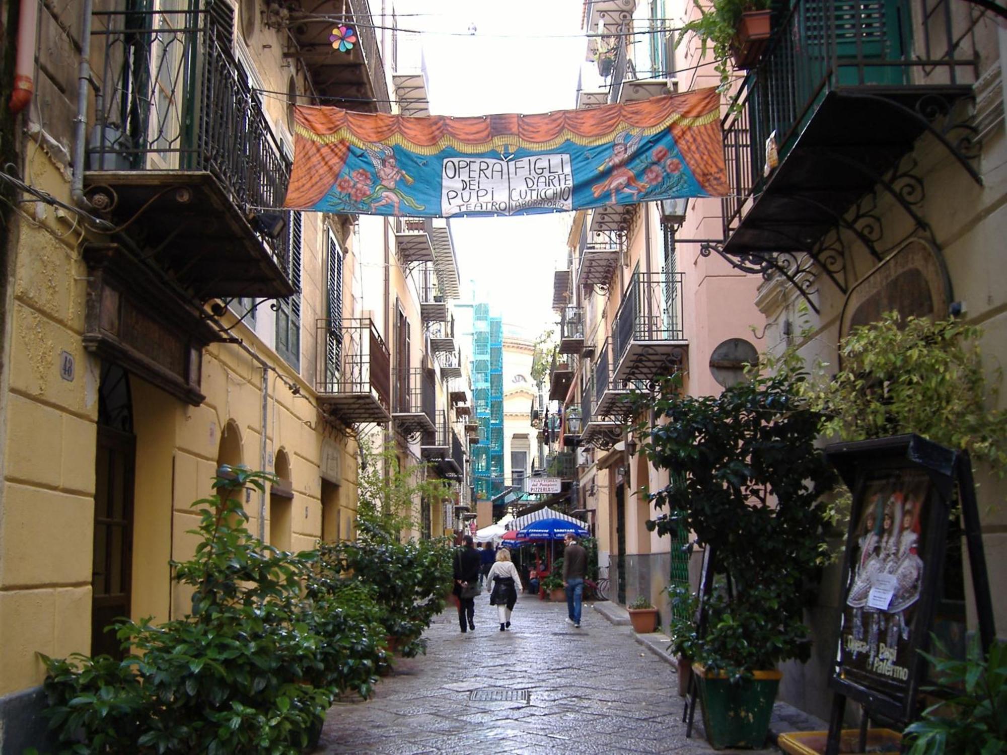 Casa Del Contrabbasso Palermo Exterior foto