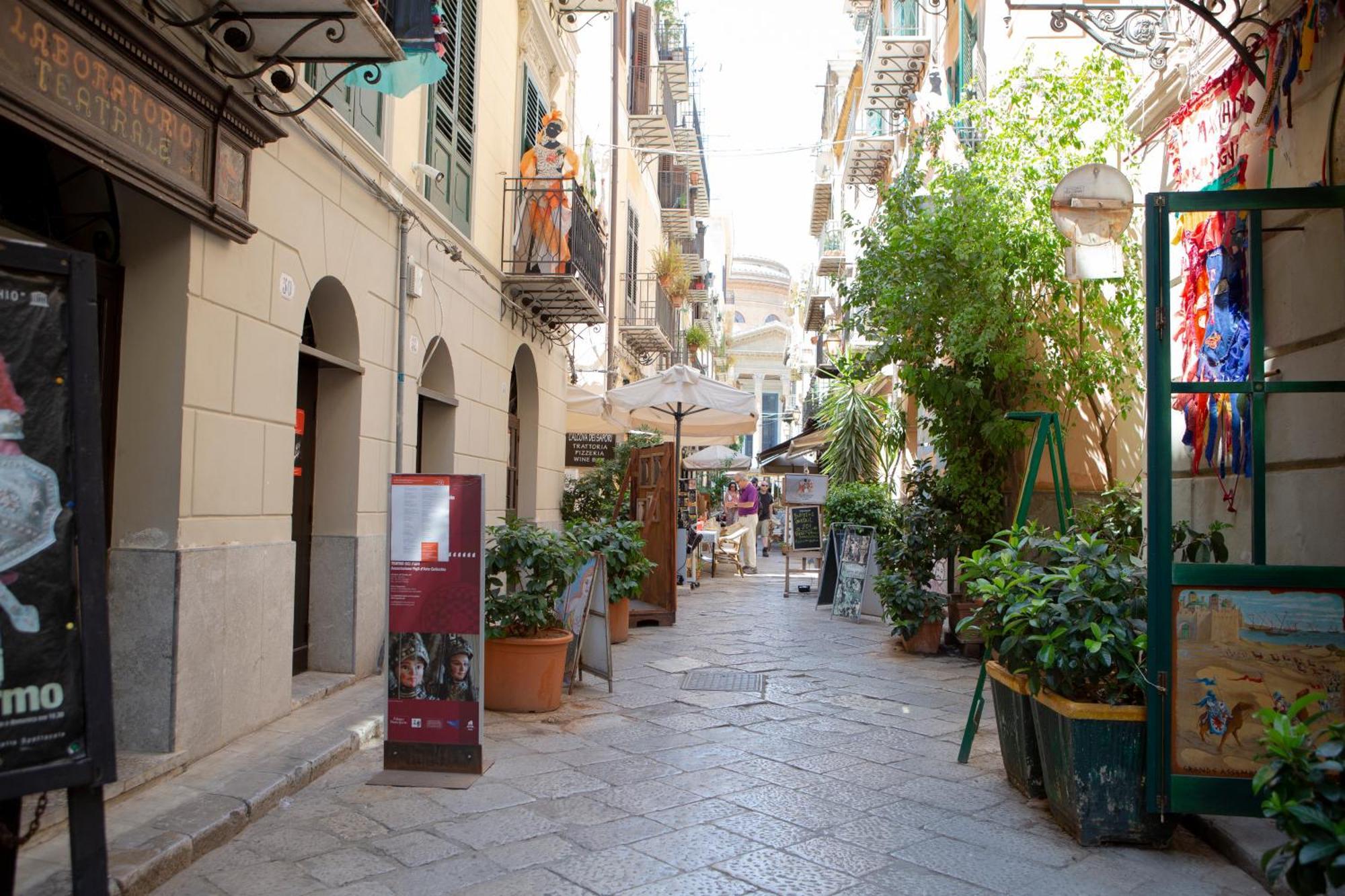 Casa Del Contrabbasso Palermo Exterior foto